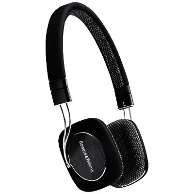 Bowers & Wilkins P3 On-Ear Headphones Black